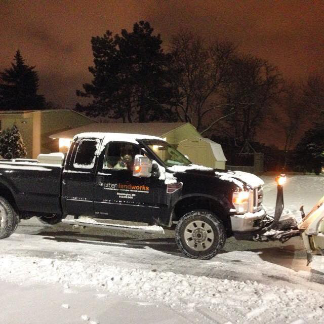 Urban Landworks - Commercial Salting